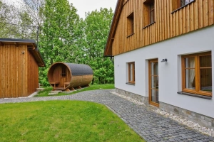 finská sudová sauna
