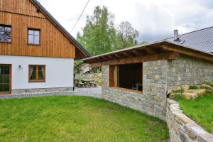 pergola s venkovním posezením