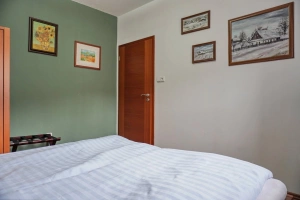 apartmány č. 3, 4, 8 a 9 (identicky vybavené)