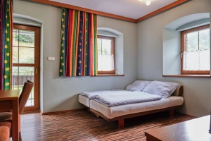 apartmány č. 3, 4, 8 a 9 (identicky vybavené)