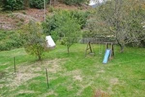 výhled z okna z ložnice