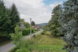 výhled z okna z ložnice