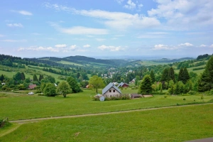 výhled od chaty Čenkovice