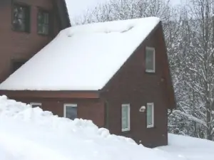 Zima u chaty Ratiboř
