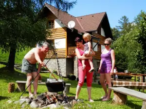 chata Jezersko nabízí pohodlné a útulné ubytování pro 8 osob