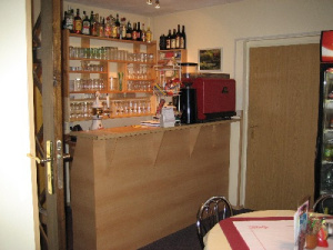 Bar v restauraci penzionu