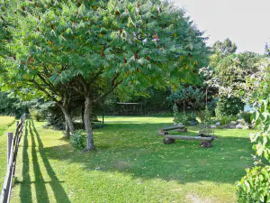 zahrada chaty Senožaty
