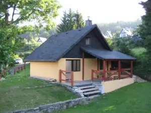 Chata Čenkovice se nachází v pěkném prostředí nedaleko lesa