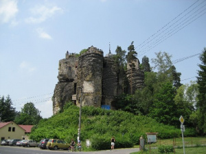 Skalní hrad v Sloupu v Čechách