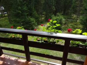z 2-lůžkové ložnice je vstup na balkon