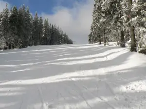 Sjezdovky v lyžarském středisku Černá hora - Janské Lázně 