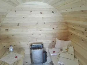 suchá sudová sauna pro 2 osoby
