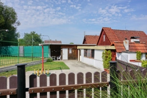 oplocený pozemek chalupy Mořkov