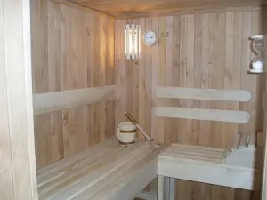 K dispozici je sauna