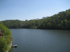 Vranovská přehrada je oblíbeným cílem turistů