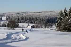 Okolím chaty vedou četné běžecké stopy, běžecký areál u Ski hotelu se od chaty nachází cca. 1,5 km