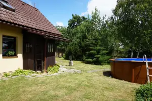 na zahradě chaty Troskovice - Tachov