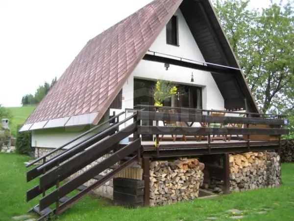 Chata Čistá v Krkonoších nabízí pěkné ubytování pro 4 osoby