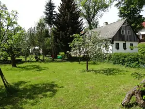 Zahrada chalupy Vernéřovice